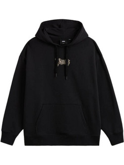Vans Lil Γυναικείο Φούτερ Oversized με Κουκούλα & Τσέπες Μαύρο VN000REMBLK