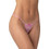 Milena By Paris Γυναικείο Sexy String με Δαντέλα Ροζ 6825