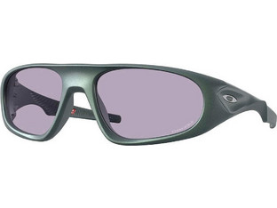 Oakley OO9528 02 Ανδρικά Γυαλιά Ηλίου Μάσκα Κοκάλινα Μαύρα με Μαύρο Φακό