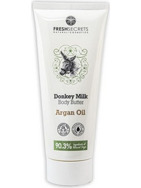Fresh Secrets Donkey Milk & Argan Oil Ενυδατικό Butter Σώματος 200ml