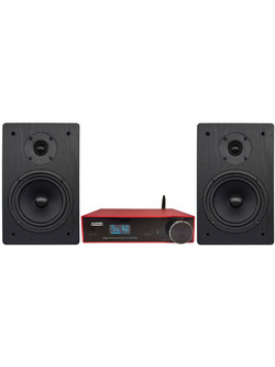 Audien BP26P Σετ Ηχείων Hi-Fi Βιβλιοθήκης 120W 2 Δρόμων Black