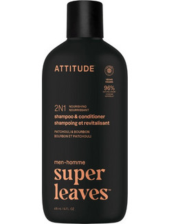 Attitude Patchouli & Bourbon Σαμπουάν & Conditioner για Επανόρθωση 415ml