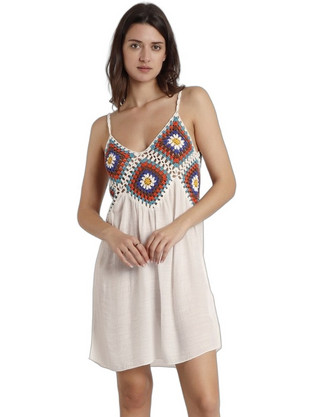Admas Mini Καλοκαιρινό Καθημερινό Φόρεμα Λευκό FIT19819