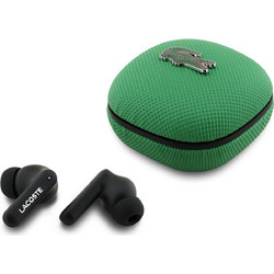 Lacoste Iconic Petit Pique Ακουστικά Bluetooth In Ear Green