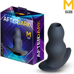 LateToBed Afterdark Klaas Open Hollow Πρωκτική Σφήνα 9.6cm Μαύρη AD-112