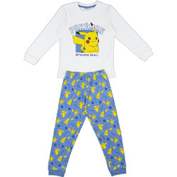 Prenatal Pokemon Παιδική Πιτζάμα Συνθετική Χειμωνιάτικη Λευκή Μπλε 1527752