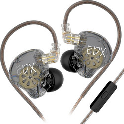 KZ EDX Lite Handsfree In-Ear 3.5mm Grey