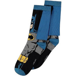 DC Batman Ανδρικές Κάλτσες Ψηλές με Σχέδια Navy Μπλε NS427660BTM