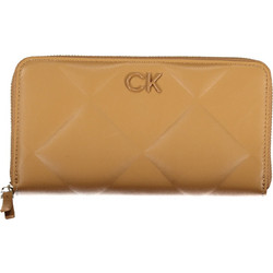 Calvin Klein Μεγάλο Γυναικείο Πορτοφόλι με Φερμουάρ Ταμπά K60K610774-GA5