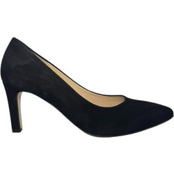 Gabor Γόβες Suede με Λεπτό Ψηλό Τακούνι Μαύρες 3135-2