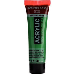 Royal Talens Amsterdam 618 Permanent Green Light Ακρυλικό Χρώμα Ζωγραφικής 20ml