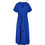 Conquista Midi Καλοκαιρινό Καθημερινό Φόρεμα Royal Blue C221-002-12