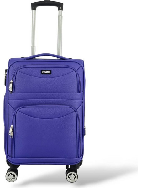 Playbags Collection PS80320C Βαλίτσα Καμπίνας 56x36x20cm με 4 Ρόδες Μωβ