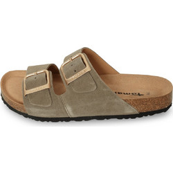 Tamaris Γυναικεία Σανδάλια Suede Ανατομικά Χακί 1-27543-42-7A2