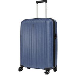 Rain RB80152M Βαλίτσα Μεσαία 65x40x25cm με 4 Ρόδες Μπλε