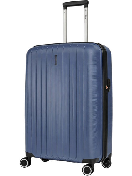 Rain RB80152M Βαλίτσα Μεσαία 65x40x25cm με 4 Ρόδες Μπλε