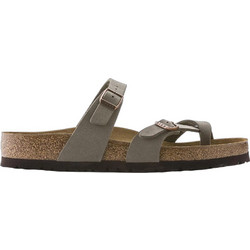 Birkenstock Mayari Δερμάτινα Ανδρικά Σανδάλια Ανατομικά Χακί 71071