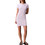 Calvin Klein Midi Καλοκαιρινό Καθημερινό Φόρεμα Ριπ Ροζ LV047F241G-3OQ