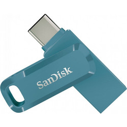 Sandisk Ultra Dual Drive Go 128GB USB Stick 3.2 Gen 1 με USB-A & USB-C Μπλε