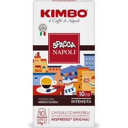 Nespresso Κάψουλες Espresso Spacca Napoli Συμβατές με Μηχανή Nespresso 10τμχ
