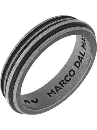 Marco Dal Maso Acies Ανδρικό Δαχτυλίδι Βεράκι από Ασήμι AGAN38-01BVEN