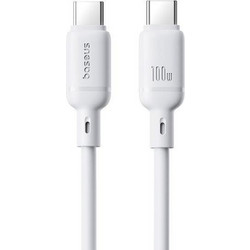 Baseus SILKY Series USB-C to USB-C 100W 1m White P10377704213-00