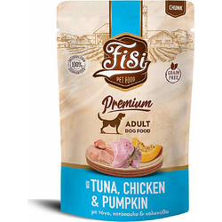 FISI Premium Adult Grain Free with Tuna, Chicken & Pumpkin 130gr