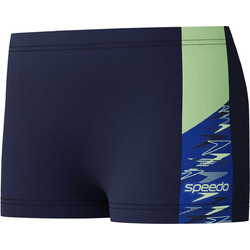 Speedo Αθλητικό Παιδικό Μαγιό Boxer για Αγόρι Navy Μπλε Lime 8-003157003