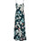Superdry Maxi Βραδινό Φόρεμα Floral Μεταξωτό Κυπαρισσί W8012049A-L1B