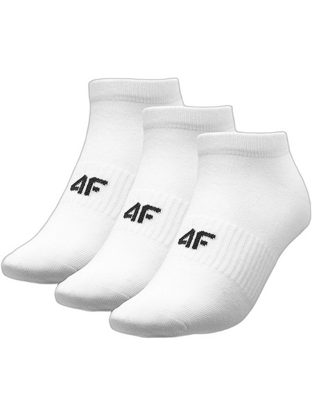 4F Ανδρικές Κάλτσες Κοντές Λευκές 3Pack 4FWMM00USOCF27610S
