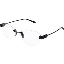 Balenciaga BB0489O 002 Ανδρικός Σκελετός Γυαλιών Οράσεως Μεταλλικός Μαύρος