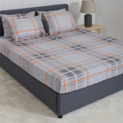 Naf Naf Σετ Σεντόνια Υπέρδιπλα Βαμβακερά 240x270 Summit 153 Andes Orange
