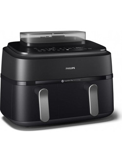 Philips NA551/00 Air Fryer 9lt με Διπλό Κάδο
