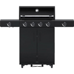 Outdoorchef Heat C-435 RB Φορητή Ψησταριά Υγραερίου με 4 Εστίες και Πλαϊνό Μάτι 20.4kW Επιφάνειας 68x48cm