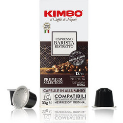 Kimbo Κάψουλες Espresso Barista Ristretto Συμβατές με Μηχανή Nespresso 100τμχ