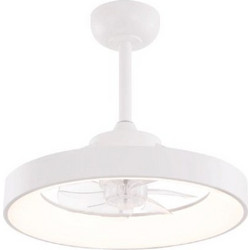 Aca FAN6697WH Ανεμιστήρας Οροφής 30cm 20W με Φως & Τηλεχειριστήριο Λευκός