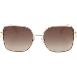 Max & Co MM0061 32F Γυναικεία Γυαλιά Ηλίου Πεταλούδα Μεταλλικά Μαύρα με Καφέ Φακό