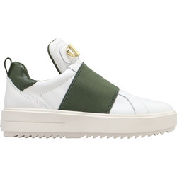 Michael Kors Γυναικεία Sneakers Λευκά Χακί 43F3EMFP1L-386