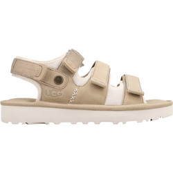 UGG Goldencoast Multistrap Δερμάτινα Ανδρικά Πέδιλα Μπεζ 1153095-SAN