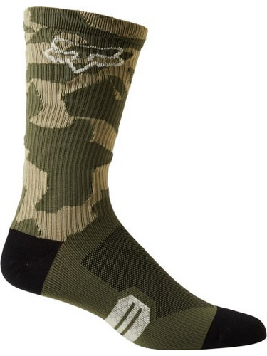 Fox Racing 8'' Ανδρικές Κάλτσες Ψηλές Χακί 29333-031