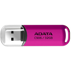 Adata C906 32GB USB Stick 2.0 με USB-A Ροζ