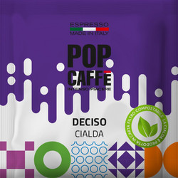 Pop Caffe Κάψουλες Espresso Deciso Cialda Συμβατές με Μηχανή E.S.E Pod 50τμχ