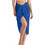 BLU4U Παρεό Μακρύ Royal Blue 25383000-14