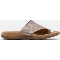 Gabor Γυναικεία Σανδάλια Suede Ανατομικά Μπρονζέ 03700-62