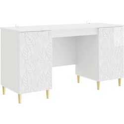 vidaXL Γραφείο Υπολογιστή Ξύλινο 142.5x50x75cm 3414616