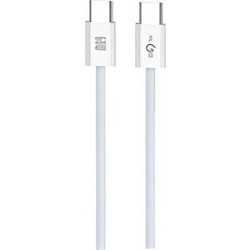 KLGO S-135 Braided USB-C to USB-C 60W 1m White