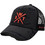 Watts Ανδρικό Καπέλο Jockey με Δίχτυ Snapback Υφασμάτινο Μαύρο 8-1RTRIBE-MC969