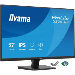 iiyama X2791QS-B1 IPS Monitor 27" 2560x1440 QHD 75Hz 1ms