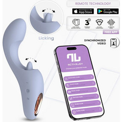 IntoYou Licky Licking Tongue Vibrator with App Δονητής για Ζευγάρια με App Control