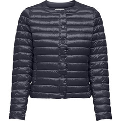 Only Γυναικείο Μπουφάν Puffer Κοντό Navy Μπλε 15360969